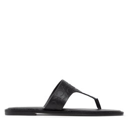 

В'єтнамки Calvin Klein Almond Flat Tp Slide Hf HW0HW01159 Ck Black BAX, Чорний