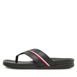 

В'єтнамки Tommy Hilfiger Leather Toe Post Sandal FM0FM04460 Black BDS, Чорний