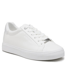 Calvin Klein Sneakersy Calvin Klein Vulc Lace Up HW0HW01372 Triple White 0K4