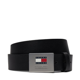 Tommy Jeans Herrbälte Tommy Jeans Tjm Flag Buckle Leather 3.5 AM0AM12269 Black BDS