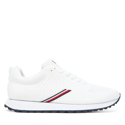 Tommy Hilfiger Snīkeri Tommy Hilfiger New Runner Eva Corpo Knit FM0FM05648 Balts