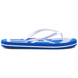 

В'єтнамки EA7 Emporio Armani XCQ004 XK196 M563 Mazarine Blue/White Sea World, Білий
