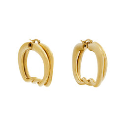 JACQUEMUS Naušnice JACQUEMUS 24E241JW654-5845 Zlatna