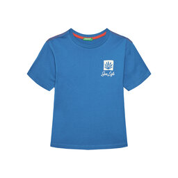 United Colors Of Benetton United Colors Of Benetton T-Shirt 3I1XC10P4 Blau Oversize