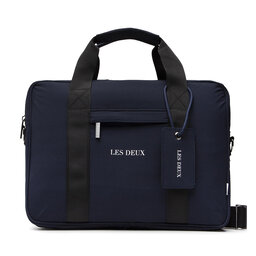Les Deux Torba za laptop Les Deux Terrence Ripstop Computer Bag Single LDM940028 Dark Navy/White 460201