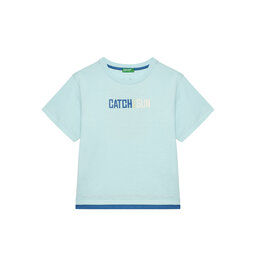 United Colors Of Benetton United Colors Of Benetton T-shirt 3SLUG10JF Plava Regular Fit