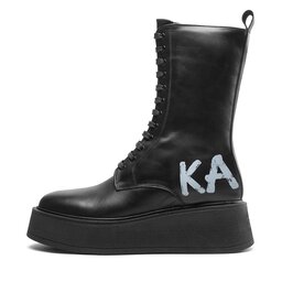 

Чоботи KARL LAGERFELD KL42475 Black Lthr, Чорний