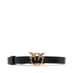 Pinko Cinturón para mujer Pinko Love Day Marco Chain H2 Belt AI 22-23 PLT01 1H212X Y5H7 Black Z99Q