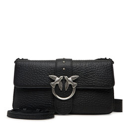 PINKO Handtasche PINKO Love One Classic Slouchy Fl Al 25-26 PLTT 104524 A2JU Schwarz