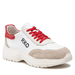 Ryłko Sneakers Ryłko 0ERM0 Beżowy/Biały/Czerwony 4RY