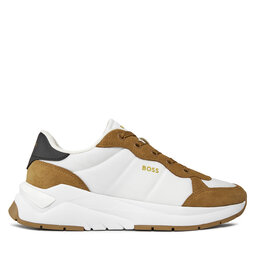 BOSS Sneakersy Boss Skylar Runn Nysdlt 50513574 Brązowy