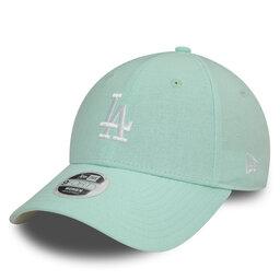 New Era Czapka z daszkiem New Era Wmns Mlb Linen 940 La Dodgers 60503464 Zielony