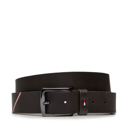 Tommy Hilfiger Pánský pásek Tommy Hilfiger Denton AM0AM12546 Hnědá