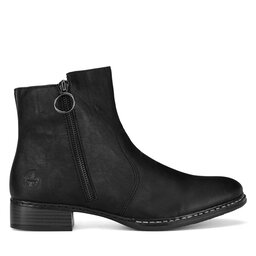 Rieker Μποτάκια Rieker 73450-00 Μαύρο