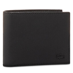 Lacoste Große Herren Geldbörse Lacoste S Billfold NH2308HC Black 000