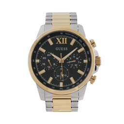 Guess Zegarek Guess Walker  GW0900G5 Srebrny