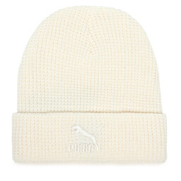 Puma Czapka Puma Classics Mid Fit Beanie 025677 02 Écru
