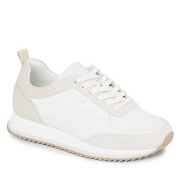 Calvin Klein Сникърси Calvin Klein Low Top Lace Up Repr HM0HM01170 Dk Ecru/ White 0F7