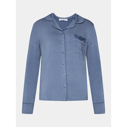 Femilet by Chantelle Femilet by Chantelle Camiseta de pijama Daisy FNB050 Azul Regular Fit