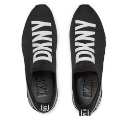 

Снікерcи DKNY Abbi Slip On K1457946 Black/White, Чорний