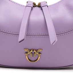 

Сумка Pinko Brioche Hobo Mini AI 23-24 PLTT 101433 A0QO Lilla Y48Q, Фіолетовий