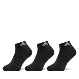 adidas Rövid unisex zoknik adidas Cushioned Sportswear Ankle Socks 3 Pairs IC1277 Fekete