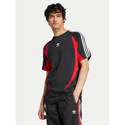adidas adidas Marškinėliai Archive IX9648 Juoda Regular Fit
