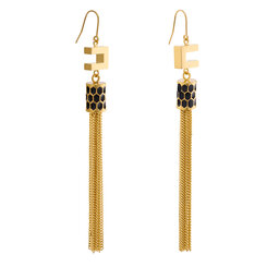 Elisabetta Franchi Сережки Elisabetta Franchi OR-50A-57E2-V260 Золотий
