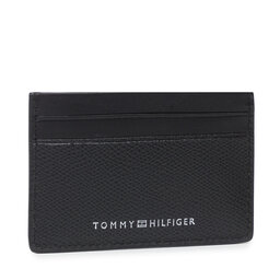 Tommy Hilfiger Kreditinių kortelių dėklas Tommy Hilfiger Business Mini Cc Holder AM0AM07807 BDS