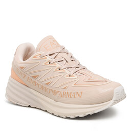 EA7 Emporio Armani Сникърси EA7 Emporio Armani X8X129 XK307 S338 White Pink