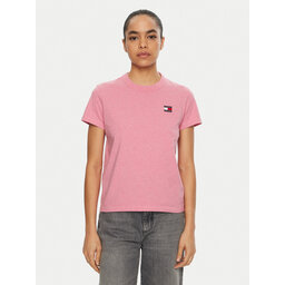 Tommy Jeans Tommy Jeans Póló DW0DW20153 Rózsaszín Regular Fit