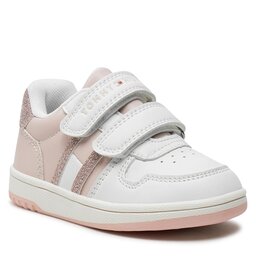 

Снікерcи Tommy Hilfiger T1A9-33197-1439 Bianco/Rosa X134, Білий