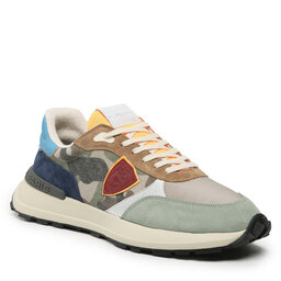 Philippe Model Sneakersy Philippe Model Antibes ATLU CV01 Camouflage/Vert