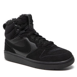 Nike Obuća Nike Court Borough Mid 2 Boot Bg CQ4023 001 Black/Black/Black