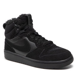 Nike Pantofi Nike Court Borough Mid 2 Boot Bg CQ4023 001 Black/Black/Black