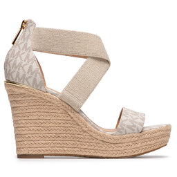

Еспадрильї MICHAEL Michael Kors Prue Wedge 40S0PRMS2B Vanilla, Бежевий