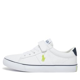 

Кросівки Polo Ralph Lauren Sayer Ps RF104093 White Recycled Canvas/Navy/Citron w/ Citron PP, Білий