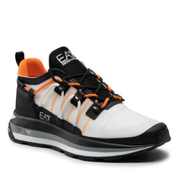 EA7 Emporio Armani Sneakers EA7 Emporio Armani X8X112 XK268 Q698 Wht/Blk/Orange Fluo
