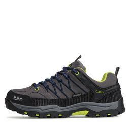

Трекінгові черевики CMP Kids Rigel Low Trekking Shoes Wp 3Q13244J Graffite/Marine, Сірий