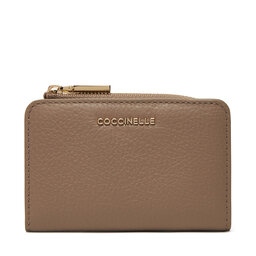 Coccinelle Μικρό Πορτοφόλι Γυναικείο Coccinelle MW5 Metallic Soft E2 MW5 17 01 01 Καφέ