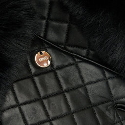 

Жіночі рукавички Liu Jo 2F3158 P0300 Nero 22222, Чорний