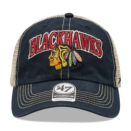 

Бейсболка 47 Brand Chicago Blackhawks H-TSCLA04LAP-VB Vintage Black H-TSCLA04LAP-VB, Чорний