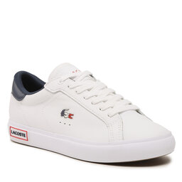 Lacoste Сникърси Lacoste Powercourt Tri22 1 Sfa 743SFA0030407 Wht/Nvy/Red