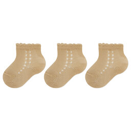Condor Set de 3 perechi de șosete lungi pentru copii Condor 2.569/4 Rope 0331