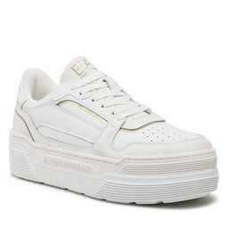 EA7 Emporio Armani Laisvalaikio batai EA7 Emporio Armani X7X010 XK334 S506 Off White/Bright Wht