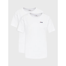 Fila Fila Σετ 2 T-Shirts Bari FAW0139 Λευκό Regular Fit
