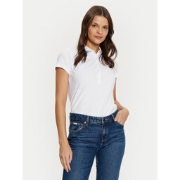 Guess Guess Polo W4GP62 KBZV1 Λευκό Slim Fit