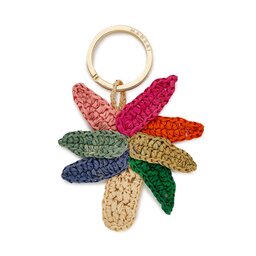 

Брелок Manebi Palm Keyring V 2.0 Kp Rainbow Natural Raffia, Кольоровий