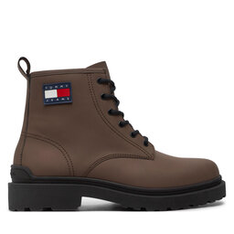 Tommy Jeans Trapery Tommy Jeans EM0EM01447 Brązowy