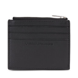 

Чохол для кредиток Calvin Klein Jeans Sculpted Cardcase 6Cc Mono K60K608399 Black With Rose 01F, Чорний
